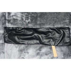 3X Skims Micro pleather swim bandeau bikini top Color Onyx SW-BND-0153